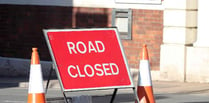 Essential maintenance closes roads