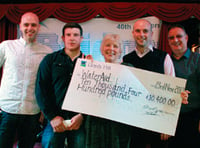 Local company mark 40th Anniversary with generous donation to WaterAid