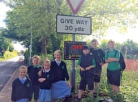 Villagers to raise money for speed sign