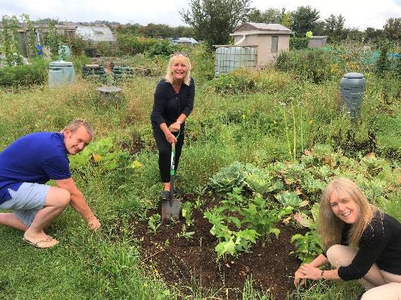 Peasedown Community Trust goes green for Allotment Week