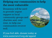 Somerset Coronavirus Appeal raises over £70,000 for people affected