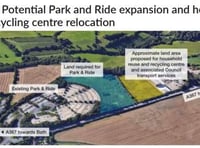 Temporary recycling centre planned for Bath