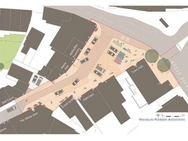 Works begin on new Market Square in Midsomer Norton