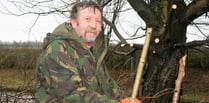 Hardy Agricultural Society hold annual hedge laying match in extreme weather