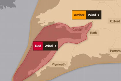 Storm Eunice: Met Office issues rare red weather warning for parts of South West