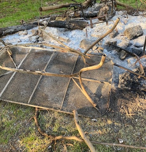 Radstock Scouts Hall got hit with vandalism.