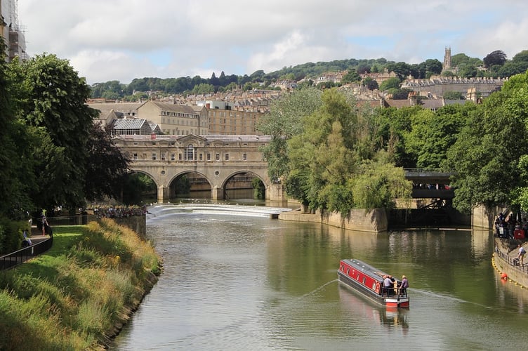 Bath City of the River Avon. 