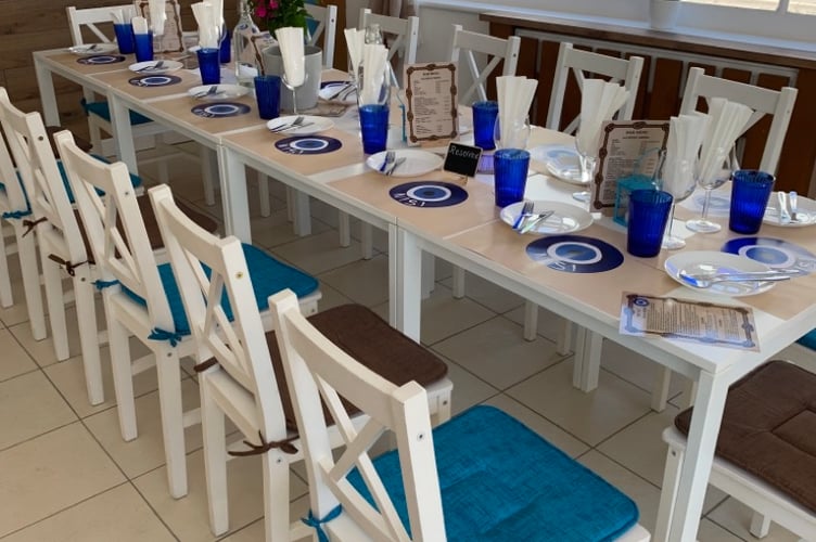 NISI - new Greek restaurant opened in Midsomer Norton. 