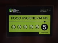 North Somerset restaurant given new food hygiene rating