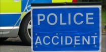 Major A-road closed after 'life-threatening' BMW crash