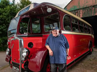 Retired couple restore 1949 bus