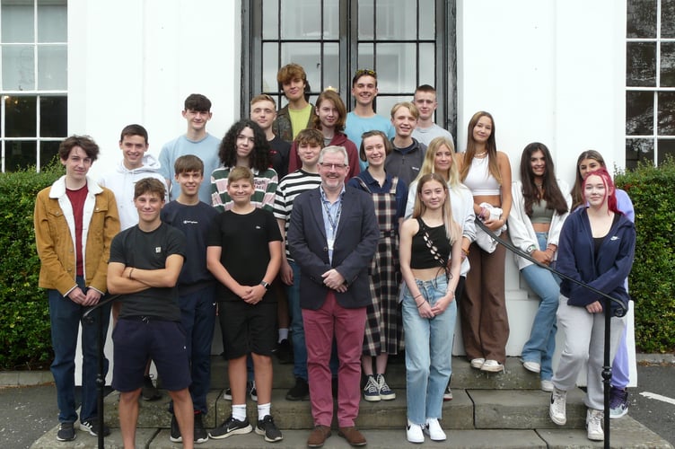 Sidcot School pupils have received their GCSE results. 