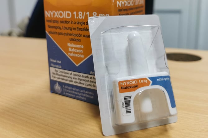 Naloxone Nasal Spray will be carried by PC’s and PCSO’s to help reverse drug overdoses. 