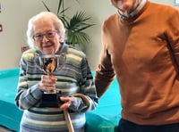 Long service and dedication: Betty awarded Turner Cup