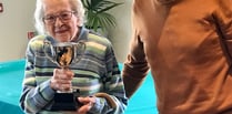 Long service and dedication: Betty awarded Turner Cup