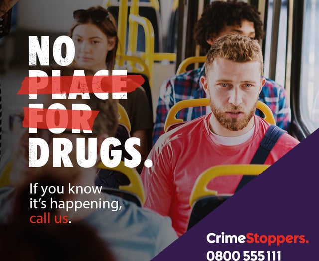 Crimestoppers joins forces with SW police to again say ‘no to drugs’
