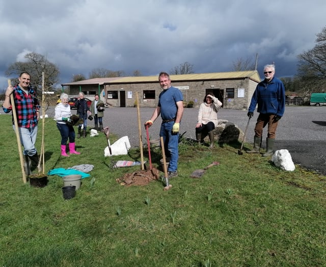 Queen’s Jubilee trees planted on village field