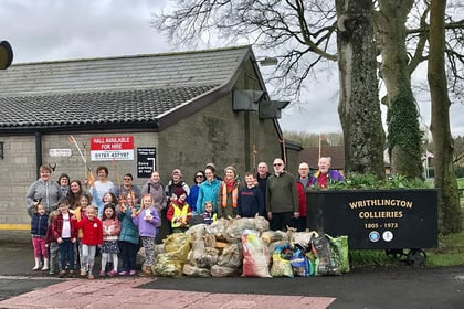Writhlington’s Great Spring Clean sees impressive turnout