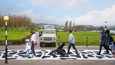 Yeo Valley Organic creates the UK's first of many 'cow crossings'