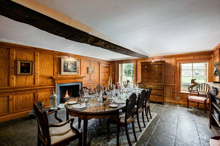 The former family home of Jacob Rees-Mogg in the village of Hinton Blewett, for sale at Â£2.75 million. See SWNS story SWLNhouse. Jacob Rees-Moggâs former family home is up for sale with a Â£2.75 million price tag. The Rees-Mogg family moved in to the idyllic country spread in Somerset in 1978, giving the future Tory MP and cabinet minister a lavish home to grow up in.  The eight-bedroom property in the picture postcard village of Hinton Blewett, has also more recently been home to  om Alexander, the CEO of Orange and T-mobile and the founder of Virgin Mobile. He lived at the Grade II Listed property for 20 years, even renting it out for a year to Irish pop band The Corrs.