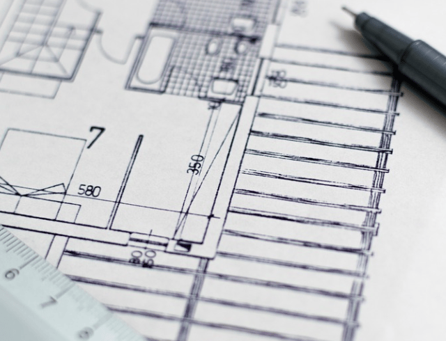 Plan for house behind Circus