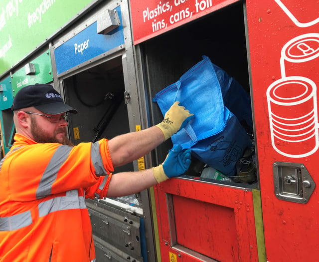 Recycling teams to collect as normal on Spring Bank Holiday 