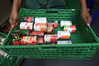Record number of food parcels handed out in North Somerset last year