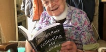 Midsomer Norton’s Rock completes autobiography aged 92!