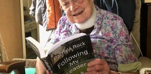 Midsomer Norton’s Rock completes autobiography aged 92!