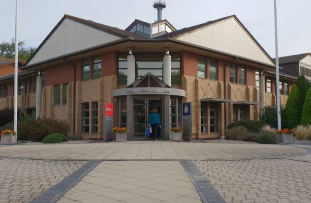 The HQ of Avon And Somerset Police and Avon Fire and Rescue in Portishead.  