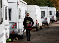 Almost 150 Traveller caravans in North Somerset