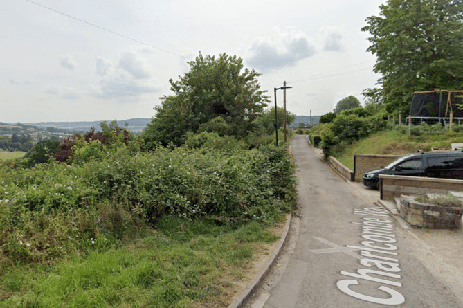 Charlcombe Way could see two new, modern houses if planning goes ahead.