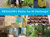 Can you help SWALLOW raise funds for their 30th anniversary?