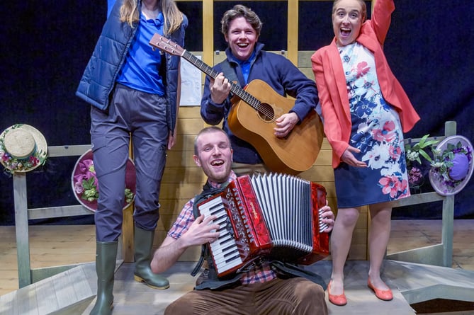 L to R: Hannah Baker, Eddie Ahrens, Harvey Badger and Rachel Hammond