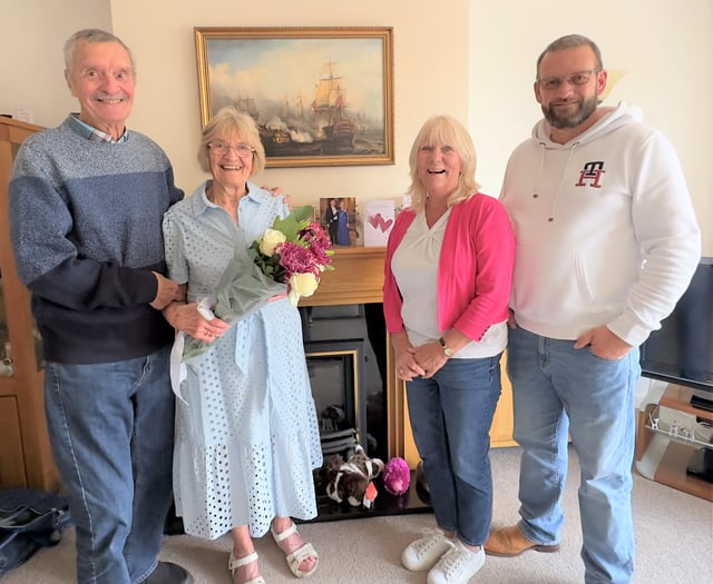 Peasedown couple celebrate 60th wedding anniversary