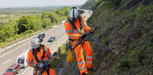 South West journey improvements with roadworks