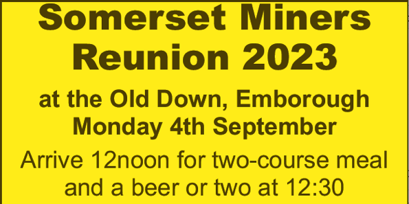 Somerset Miners Reunion 2023