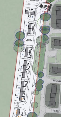 Plans For 18 Homes On Westway Lane In Shepton Mallet.