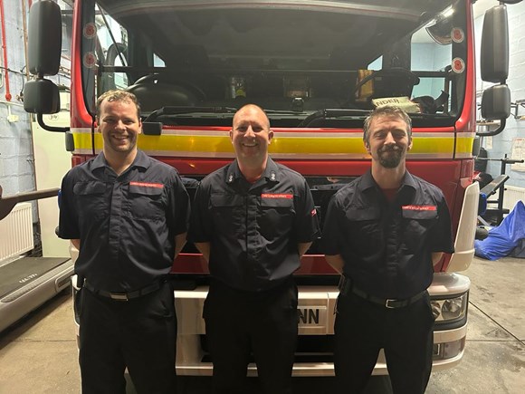 
New on-call firefighters