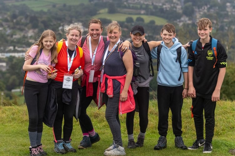 Julian House Circuit of Bath Walk participants