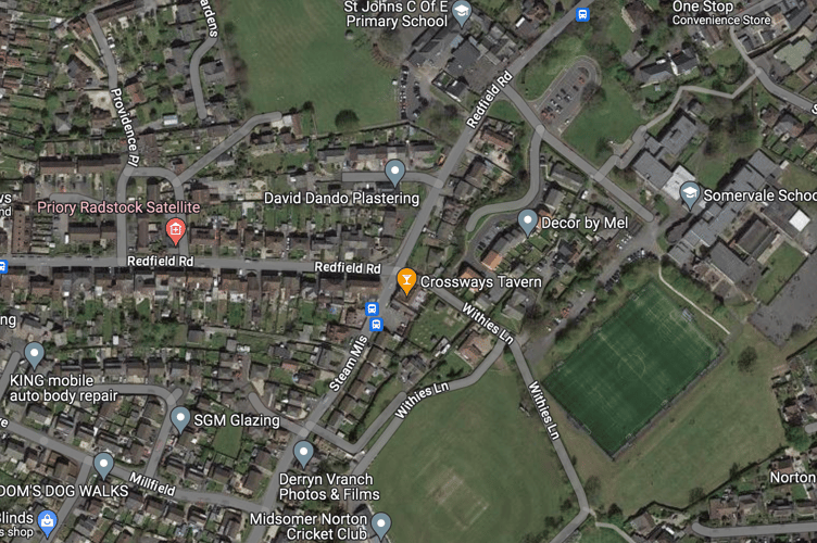 Redfield Road, Midsomer Norton, will temporarily close for Bristol Water works. 