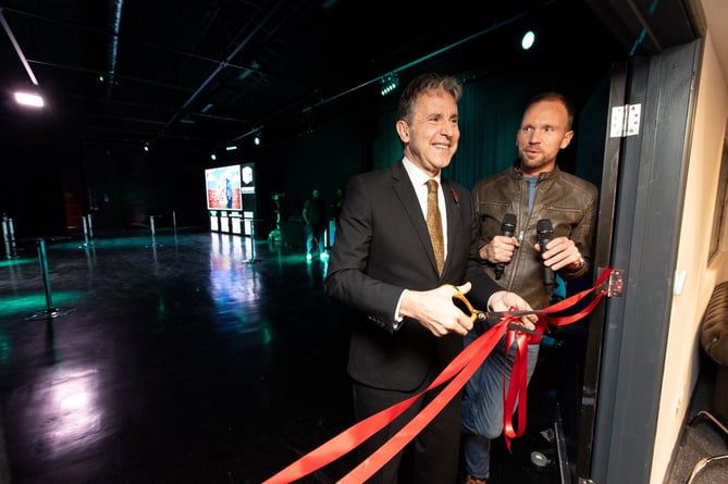 A brand-new film and TV studio with a difference was opened by the West of England's Metro Mayor Dan Norris.