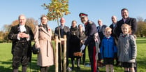 Tree planting ceremony for the Royals