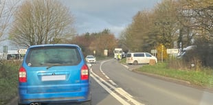 LIVE: Ammerdown crossroads crash