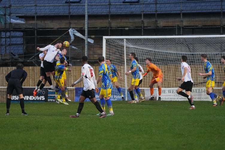 Paulton Rovers lost out to Willand Rovers.