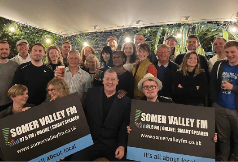 Somer Valley FM Honoured with King's Award for Voluntary Service