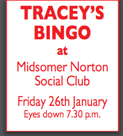 Why not visit Tracey's Bingo?