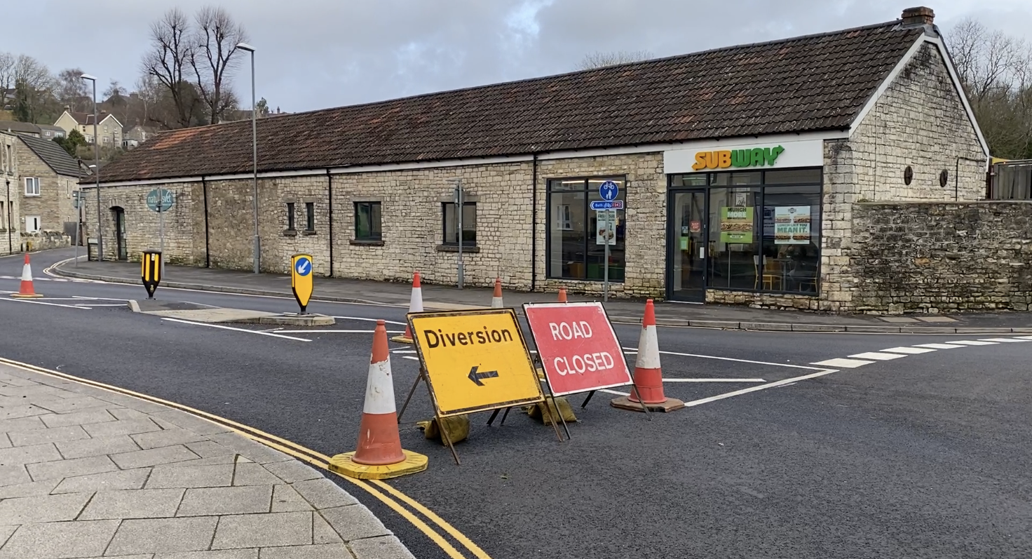 WATCH Radstock gas leak increased travel times and bus