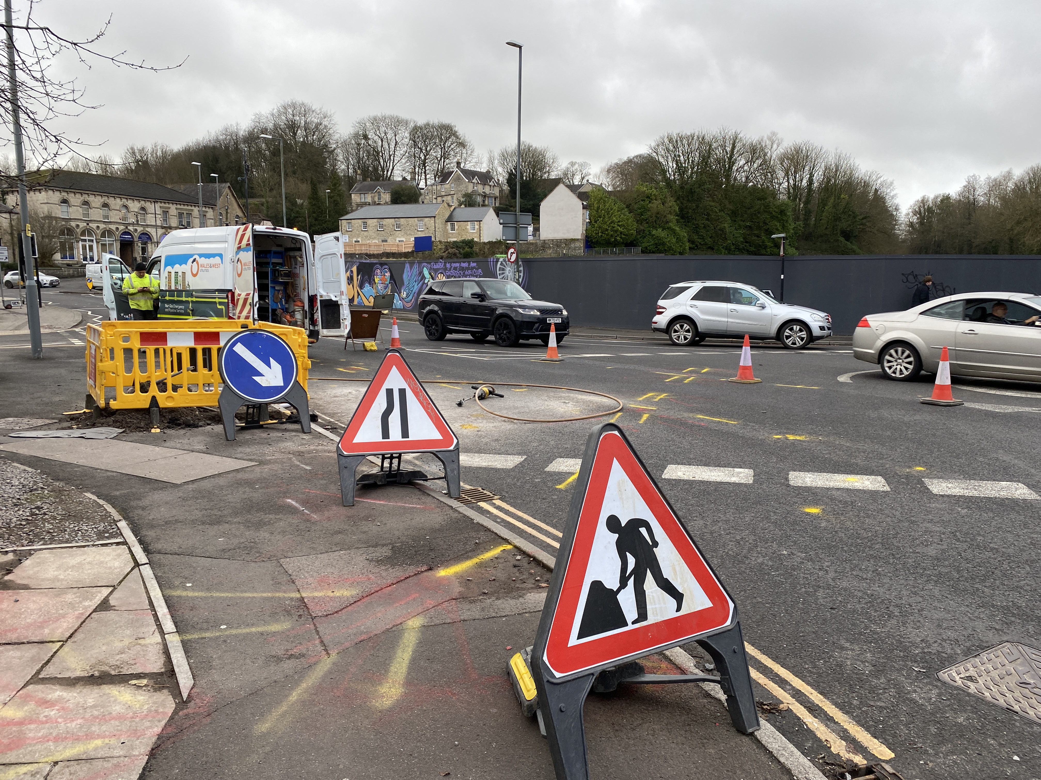 WATCH Radstock gas leak increased travel times and bus