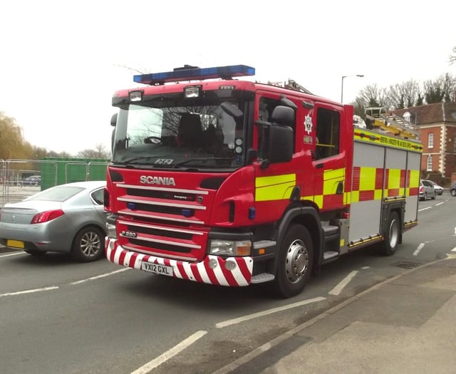 Man freed from vehicle after garden crash near Frome